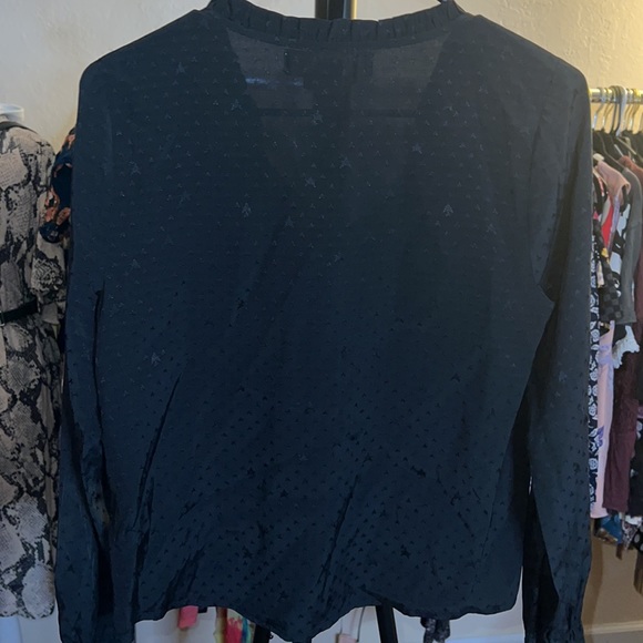 SALTWATER LUXE TASHA TOP in black with stars - Picture 7 of 8